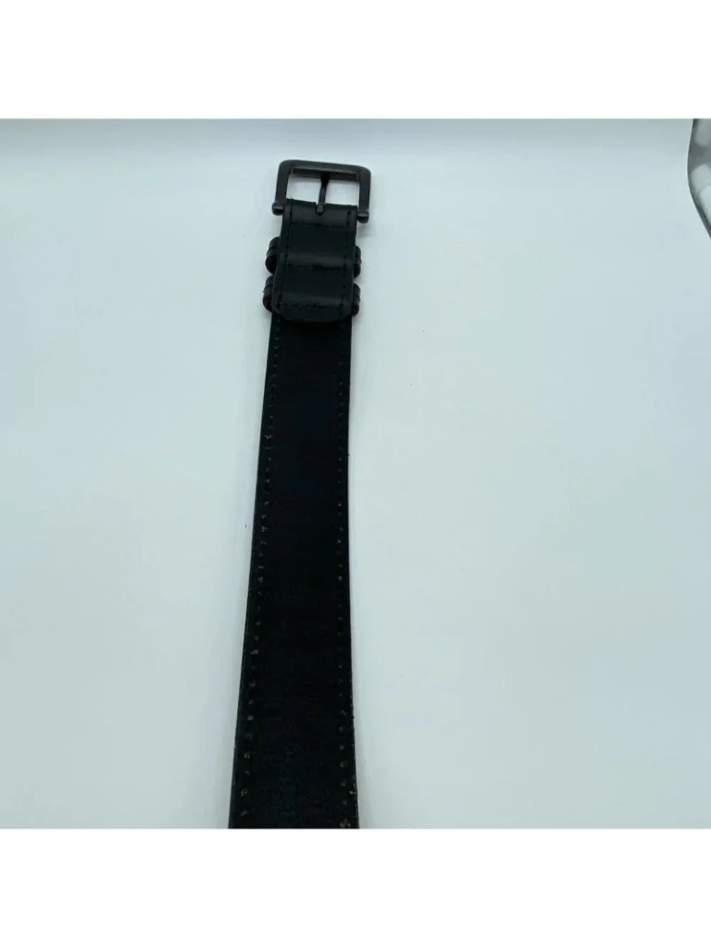 Wrangler Black Genuine Leather Belt Size 42 Wide 1.75